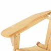 Folding Wooden Adirondack Lounge Chair for Outdoor Living