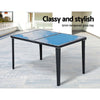 NNEDSZ Outdoor Furniture 7pcs Dining Set