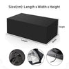 210D Heavy duty Waterproof Patio Furniture Cover Rectangular Garden