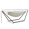 Hammock Bed with Steel Stand, Powder-Coated Frame