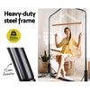 Outdoor Hammock Chair with Stand, Cream Hanging Swing Seat