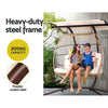 Coastal Double Pod Egg Swing with Canopy