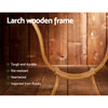 Hammock with Wooden Stand and Two Cushions
