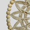 10" Handmade Wood Bead Macrame Dreamcatcher, Nursery & Kids Decor