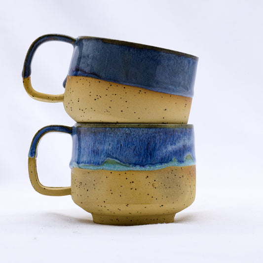 Handmade Ceramic Stoneware Mug in Sienna