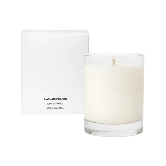 Lilac + Driftwood Scented Candle