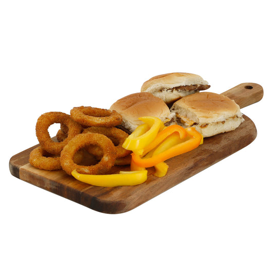 11.5 Inch Acacia Wood Charcuterie & Cheese Board with Handle