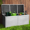 Outdoor Storage Box Bench Seat, 390L Weather-Resistant