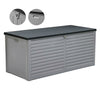 490L Outdoor Storage Box, Lockable Weatherproof Garden Container