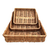Shallow Wicker Serving Tray