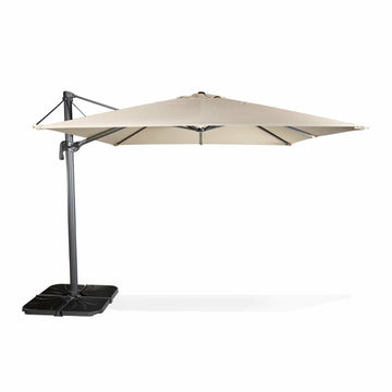 Flexo Cantilever Umbrella with Cross Base