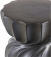 Altenbeken Outdoor Stool in Charcoal Ceramic