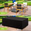 210D Outdoor Furniture Cover Waterproof Terrace Garden Cover Rain And