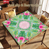 Foldable Mahjong Mat — Vintage Boho Floral