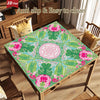 Foldable Mahjong Mat — Vintage Boho Floral