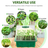 Seed Starter Tray Box With LED Grow Light Nursery Pot Seedling