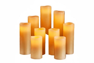 Flameless LED Pillar Candles