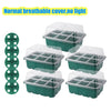 Seed Starter Tray Box With LED Grow Light Nursery Pot Seedling