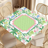 Foldable Mahjong Mat — Green Palm