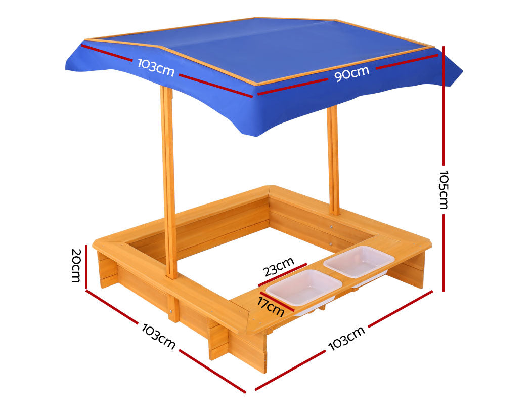 NNEDSZ Outdoor Canopy Sand Pit-1