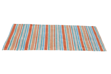 Handwoven Cotton Yoga and Meditation Rug with OM Design