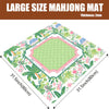 Foldable Mahjong Mat — Green Palm