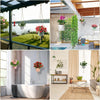 1PCS Hanging Flowerpot Decorative Baskets Outdoor Storage for Plants
