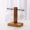 Hydroponic Glass Vase, Vintage Desktop Plant Terrarium Planter Bulb