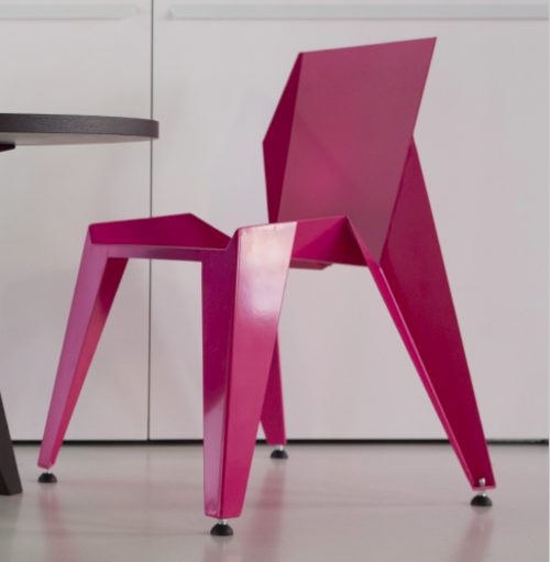 Sculpted aluminum construction