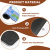 Foldable Mahjong Mat — Blue Violet Floral