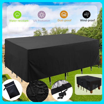 Outdoor Furniture Dust And Waterproof Cover Cloth OxfordCloth Garden