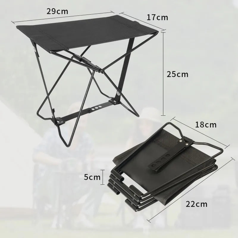 Outdoor Portable Foldable Travel Camping Bench-1