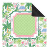 Foldable Mahjong Mat — Green Palm