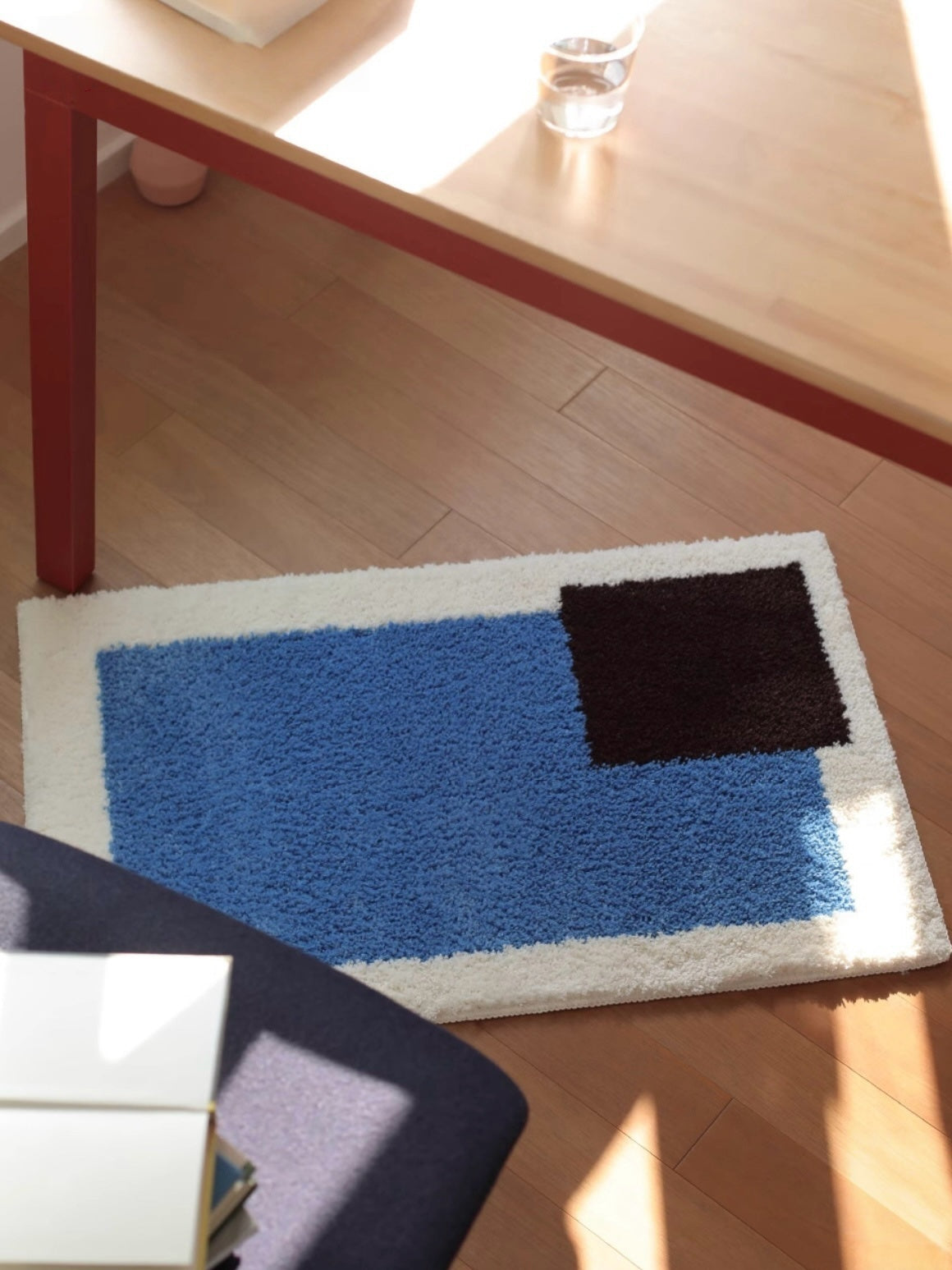 Blue & Brown