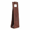All-Leather Wine Tote, Full Grain, Holds One Bottle