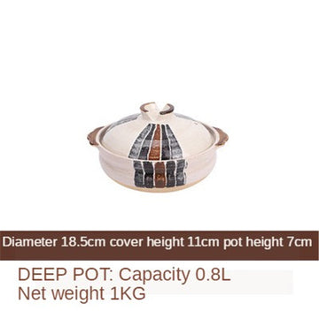 Stoneware Ceramic Casseroles