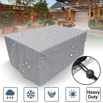 NNEIDS Waterproof Outdoor Furniture Cover - 242X162X100Cm