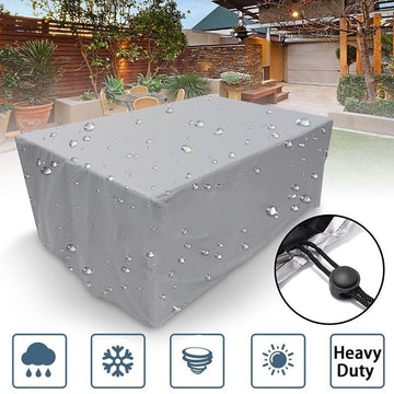 NNEIDS Waterproof Outdoor Furniture Cover - 231X231X90Cm
