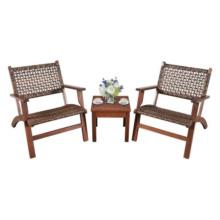 Complete three-piece set
