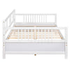 Full size Daybed in White Wood Finish-2