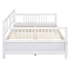 Full size Daybed in White Wood Finish-1