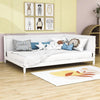 Full size Modern Daybed in White Wood Finish-3