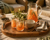 Lyon Wood Oval Serving Tray With Handles