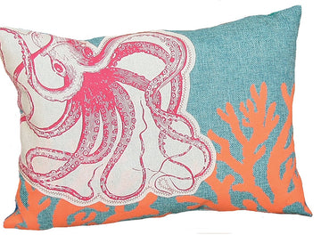 Octopus Pillow Cover