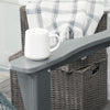 Adirondack Rocking Chair — Light Gray