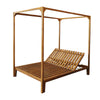 Kenzie Outdoor Daybed with Water-Resistant Curtains
