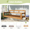 Acacia Wood Porch Swing Bed — Twin Size