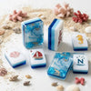 American Mahjong Set — Ocean Mermaid, Foldable, 160 Tiles