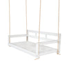 Acacia Wood Porch Swing Bed — Twin Size