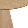 47.24'' Wooden Dining Table Round Dining Table, Hardwood Solids